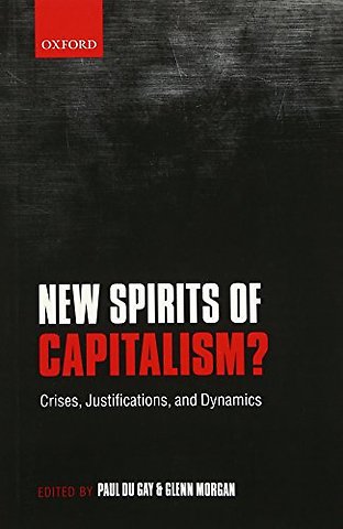 New Spirits of Capitalism?