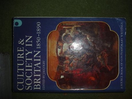Culture and Society in Britain 1850-1890