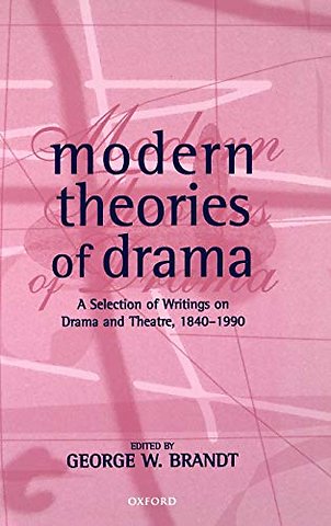 Modern Theories of Drama