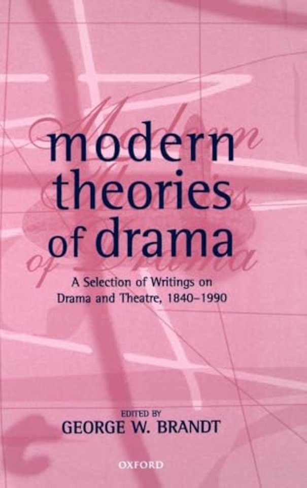 Modern Theories of Drama