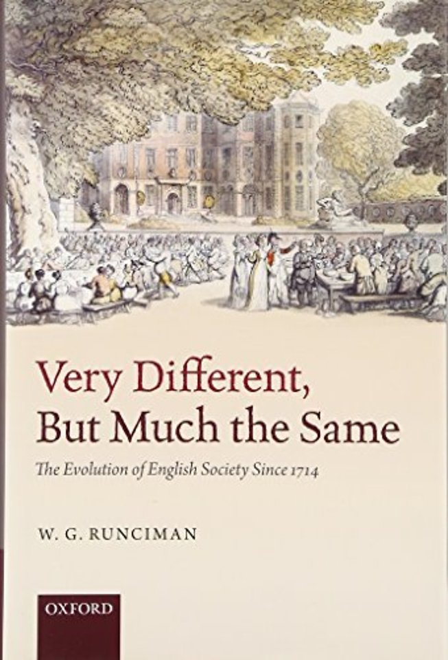 Very Different, But Much the Same