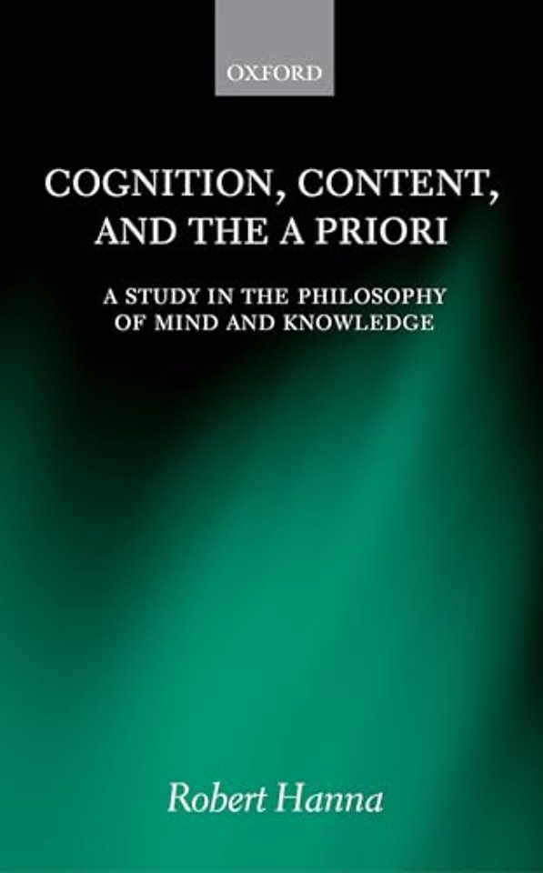 Cognition, Content, and the A Priori