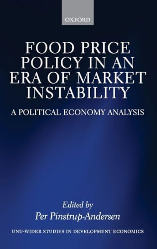 Food Price Policy in an Era of Market Instability