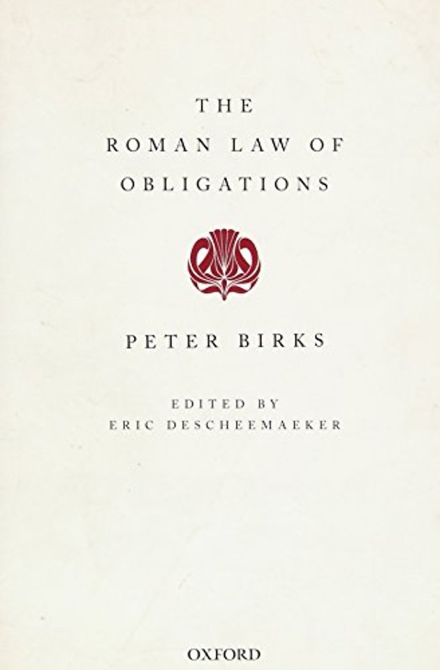 The Roman Law of Obligations