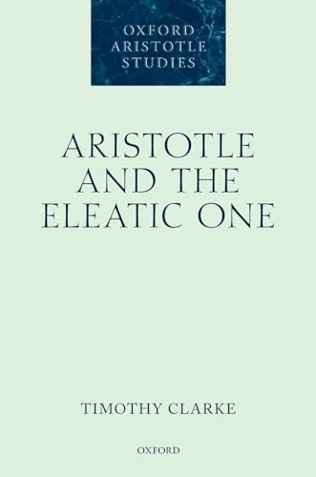 Aristotle and the Eleatic One
