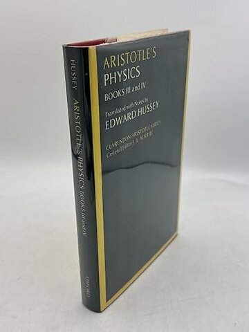Aristotle's Physics Books III and IV