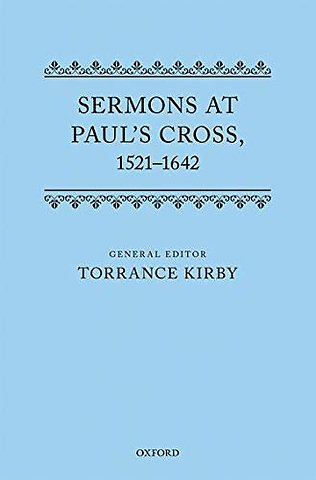 Sermons at Paul's Cross, 1521-1642