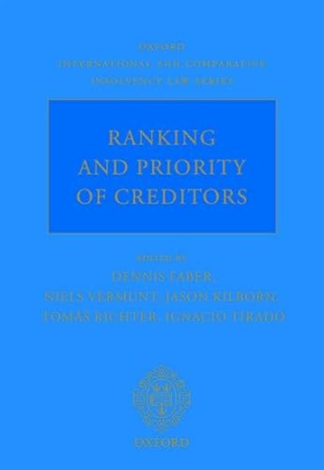 Ranking and Priority of Creditors