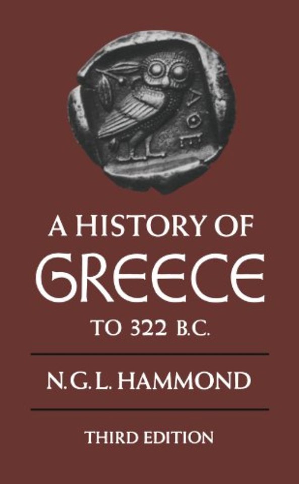A History of Greece to 322 BC