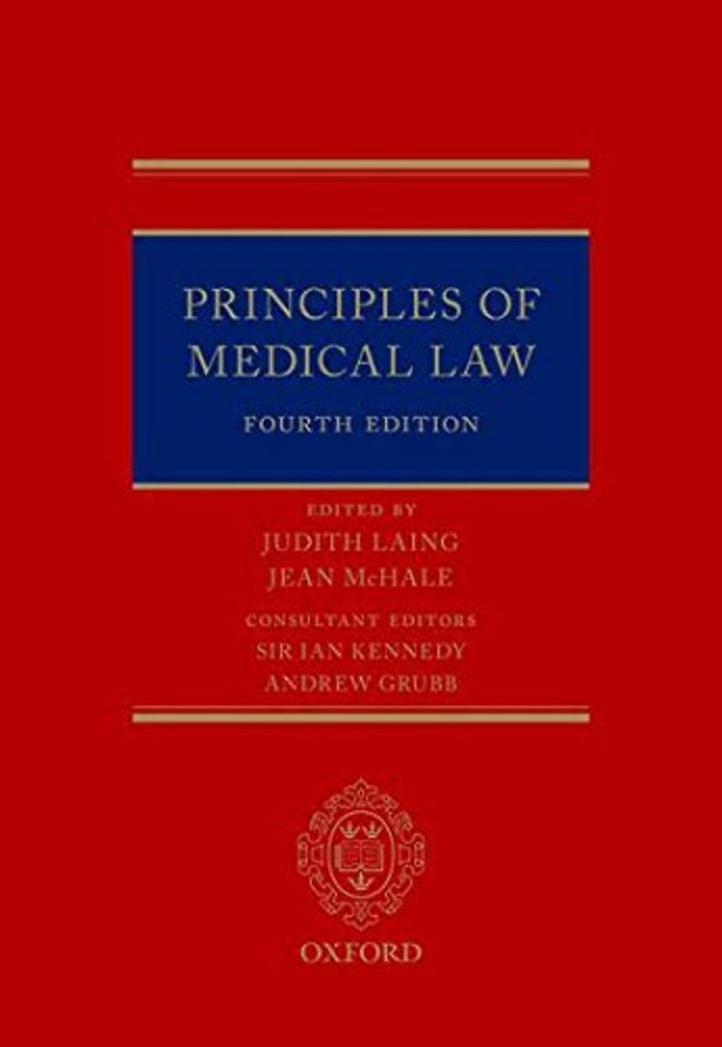 Principles of Medical Law door Jean McHale Managementboek.nl