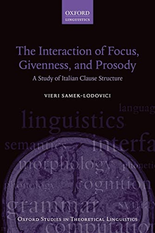 The Interaction of Focus, Givenness, and Prosody