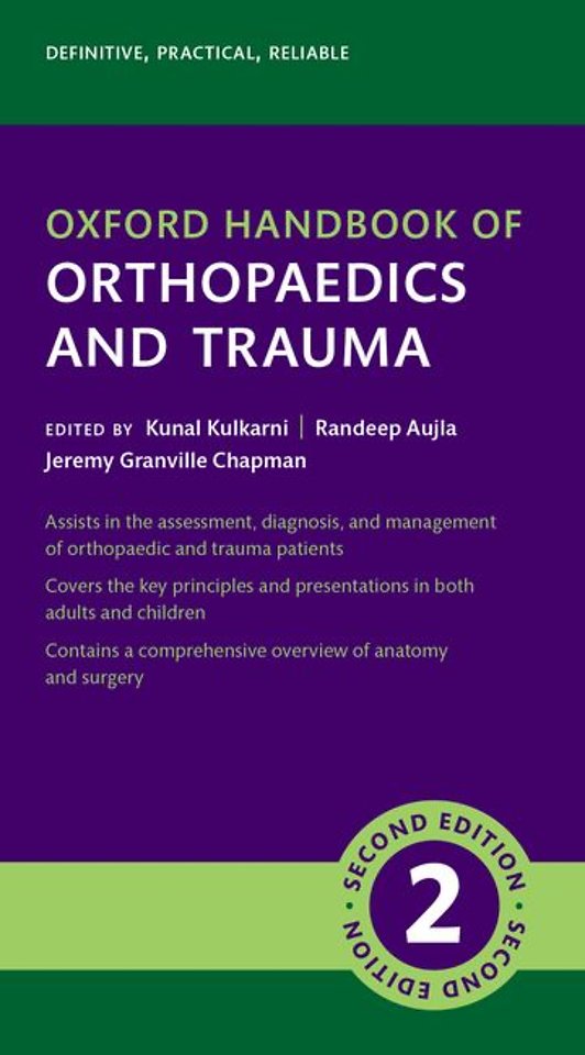 Oxford Handbook of Trauma and Orthopaedics
