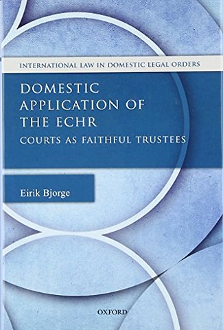 Domestic Application of the ECHR