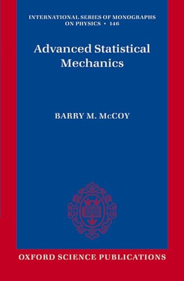 Advanced Statistical Mechanics