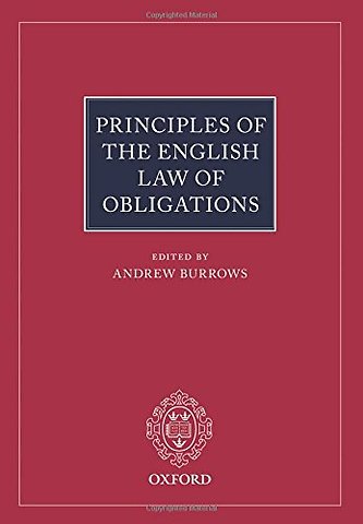 Principles of the English Law of Obligations