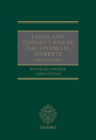 Legal and Conduct Risk in the Financial Markets