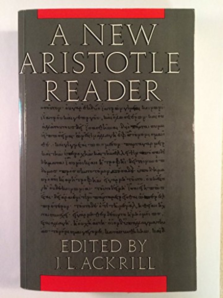 A New Aristotle Reader