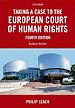 Taking a Case to the European Court of Human Rights