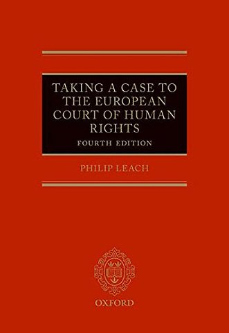 Taking a Case to the European Court of Human Rights