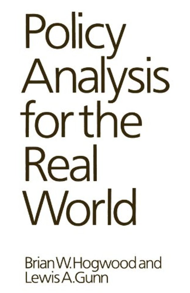 Policy Analysis for the Real World