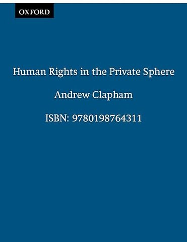 Human Rights in the Private Sphere