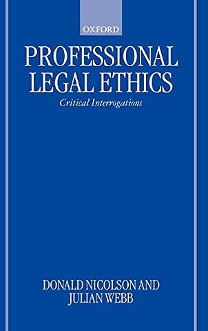 Professional Legal Ethics