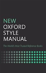 New Oxford Style Manual