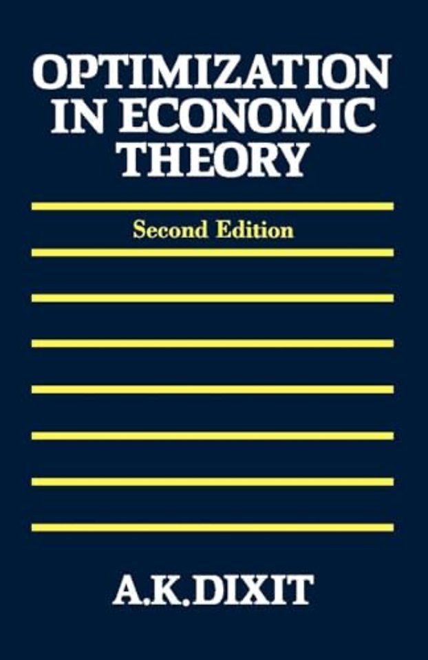 Optimization in Economic Theory