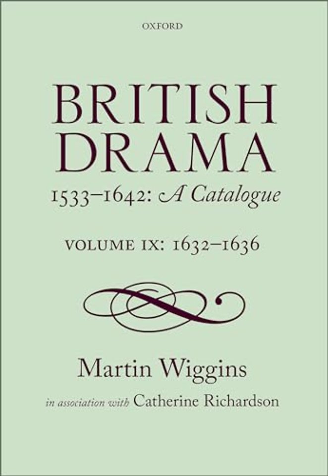 British Drama 1533-1642: A Catalogue