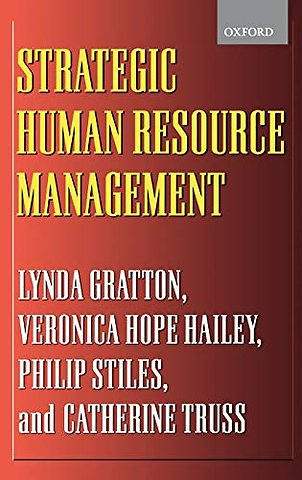 Strategic Human Resource Management