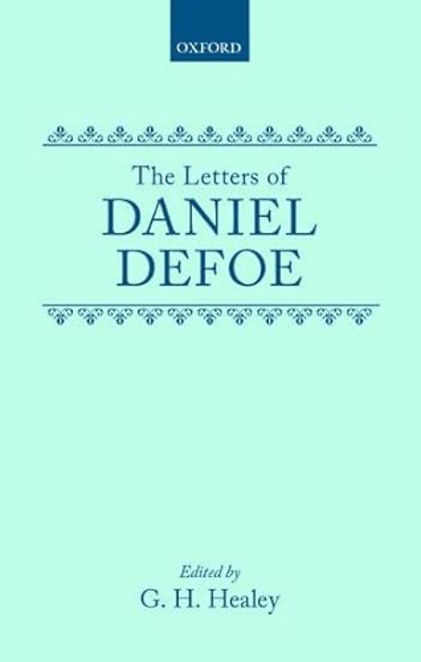 The Letters of Daniel Defoe