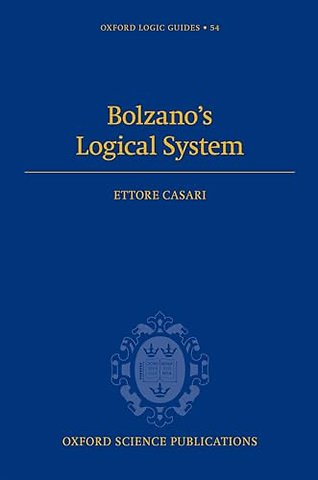 Bolzano's Logical System