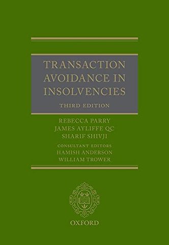 Transaction Avoidance in Insolvencies