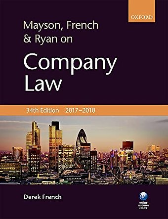Mayson, French & Ryan on Company Law 2017-2018