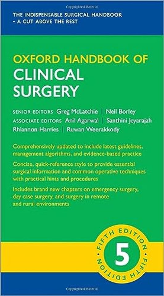 Oxford Handbook of Clinical Surgery