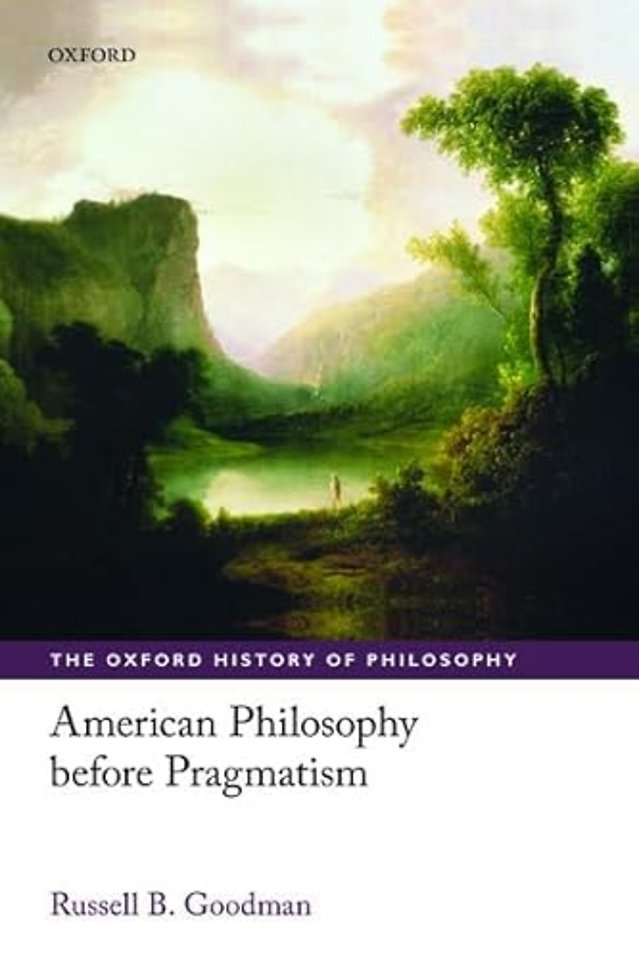 American Philosophy before Pragmatism