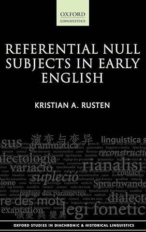 Referential Null Subjects in Early English
