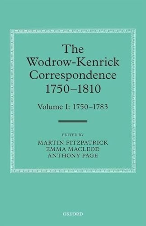 The Wodrow-Kenrick Correspondence 1750-1810