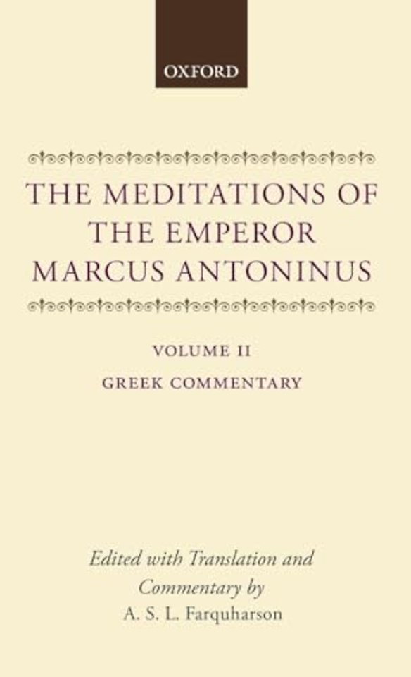 The Meditations of the Emperor Marcus Antoninus
