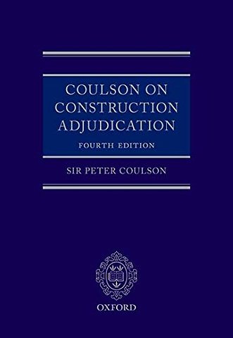Coulson on Construction Adjudication