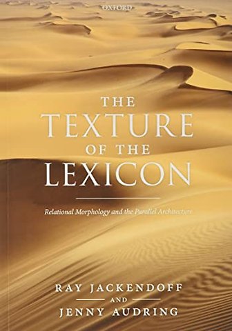 The Texture of the Lexicon