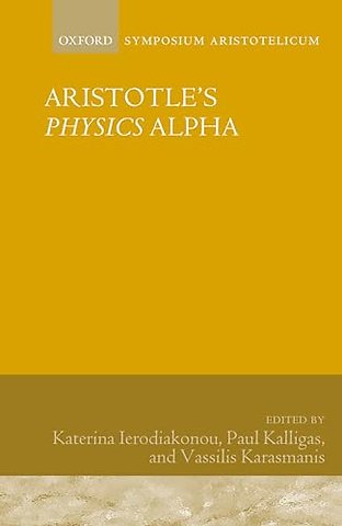 Aristotle's Physics Alpha