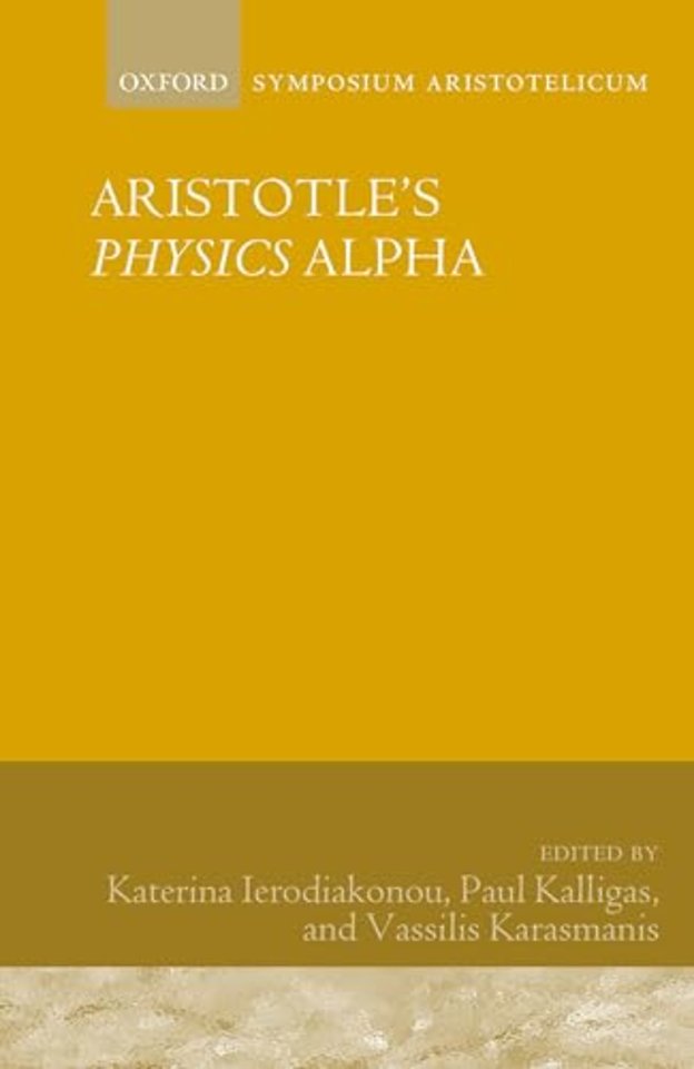 Aristotle's Physics Alpha