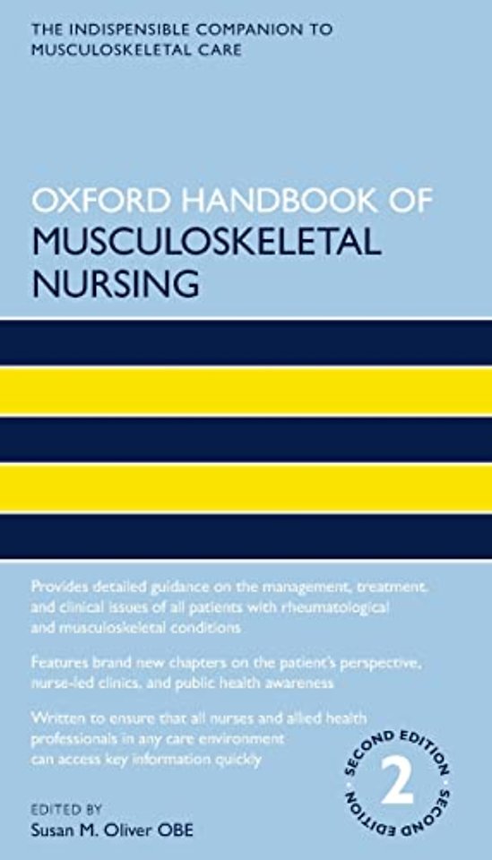 Oxford Handbook of Musculoskeletal Nursing
