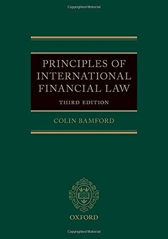 Principles of International Financial Law
