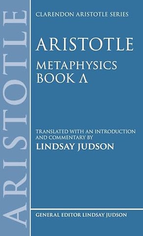 Aristotle, Metaphysics Lambda