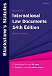 Blackstone's International Law Documents Blackstone's International Law Documents