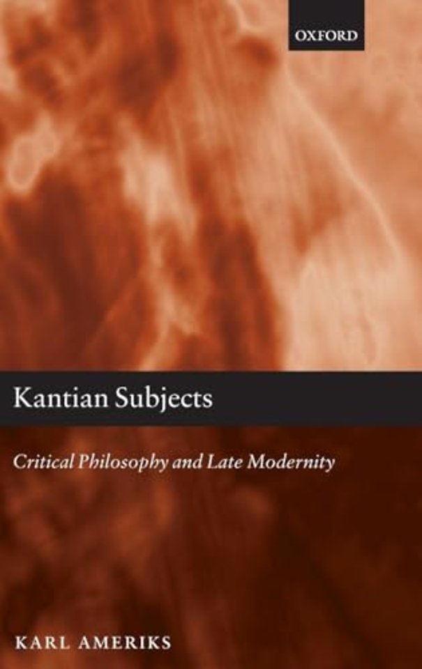 Kantian Subjects