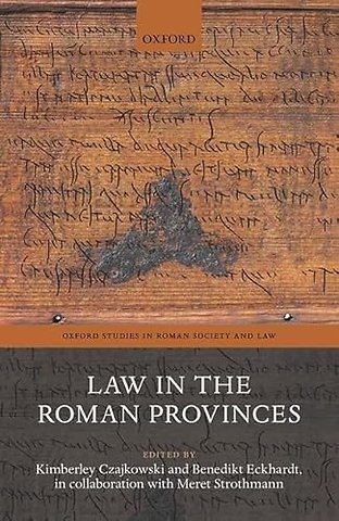 Law in the Roman Provinces