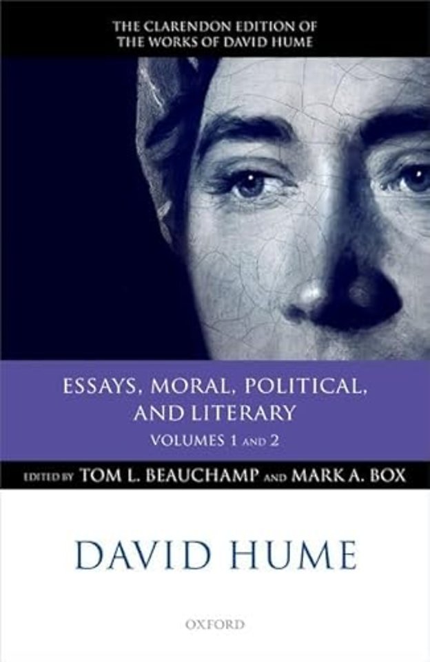 David Hume: Essays, Moral, Political, and Literary